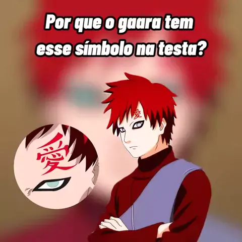 Fatos Desconhecidos Sobre Naruto - O símbolo na testa de Gaara