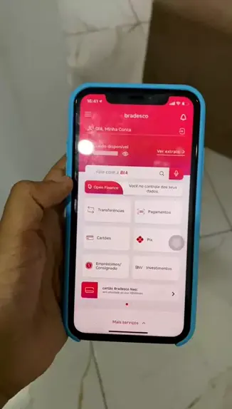 foto de conta do bradesco com dinheiro