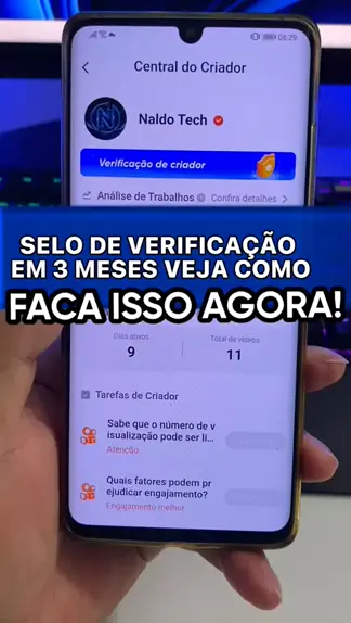 Verificação do Streamer no Kwai 