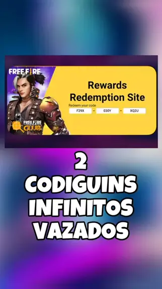 Codiguins Free Fire 2022: códigos pra resgatar no site Rewards