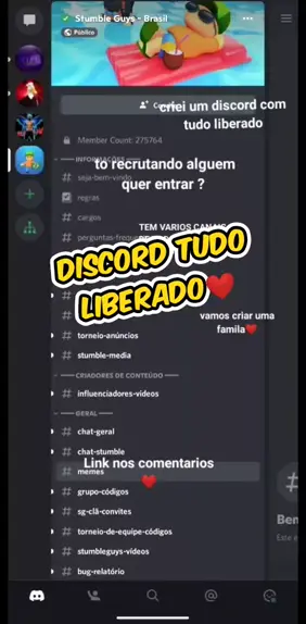 grupo de discord de vídeos vazados