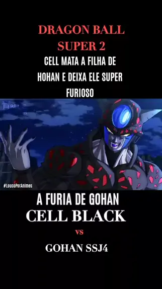 Gohan furioso mostra sua nova transformação #dragon