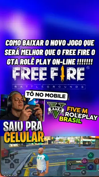 SAIU! COMO JOGAR O NOVO FIVEM MOBILE PARA CELULAR - GTA SAMP ANDROID 