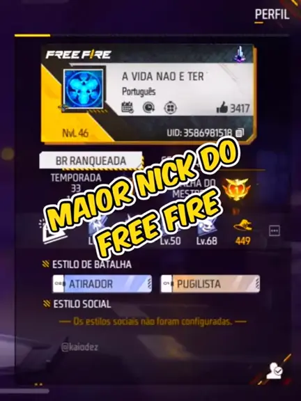 COMO COLOCAR LETRAS SUBSCRITAS (LETRAS PEQUENAS) NO SEU NICK DO FREE FIRE  !! 