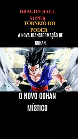 A nova transformação de Gohan