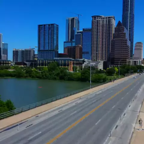 Austin, Texas  4K drone footage 