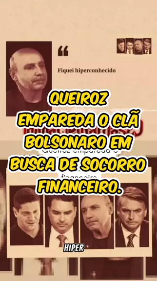 Queiroz Empareda O Cl Bolsonaro Em Busca De Socorro Financeiro Ele