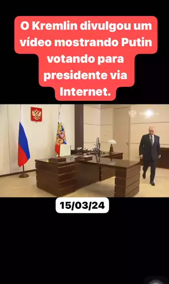 Na R Ssia Poss Vel Votar Por Essa Via Segundo O Kremlin O Voto