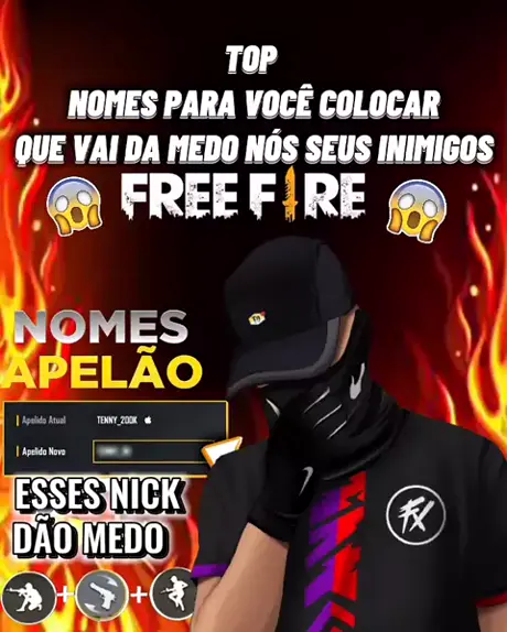 MELHORES NOMES PARA DUO NO FREE FIRE SO NOME BRABO 