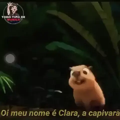 Oi meu nome é Clara capivara