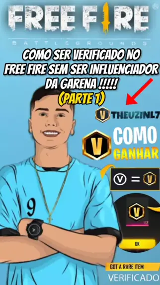 Insígnia Verificado Free Fire: como se tornar um influenciador em