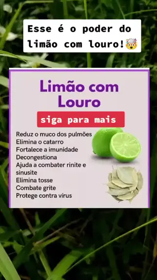 Xarope de louro e limão limpa os pulmões e combate a tosse?