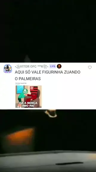 vídeo que só vale figurinhas zuando o palmeiras