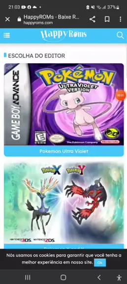 Pokemon Ultra Violet Version