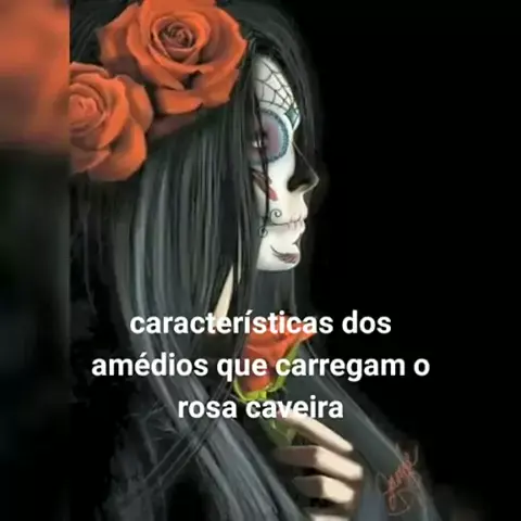 sacode o pó que chegou rosa caveira 💀🌹 #rosacaveira