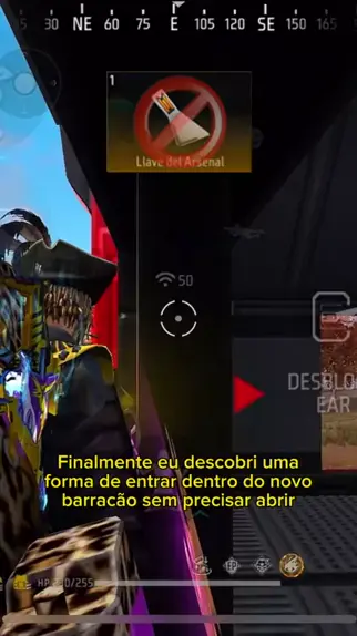 como abrir o barracão no free fire sem a chave