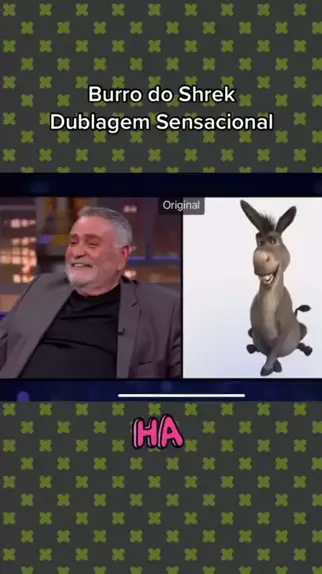 como imitar a voz do burro do shrek