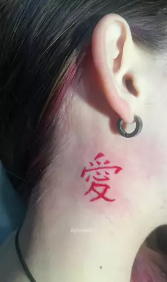 kanji gaara tatuagem