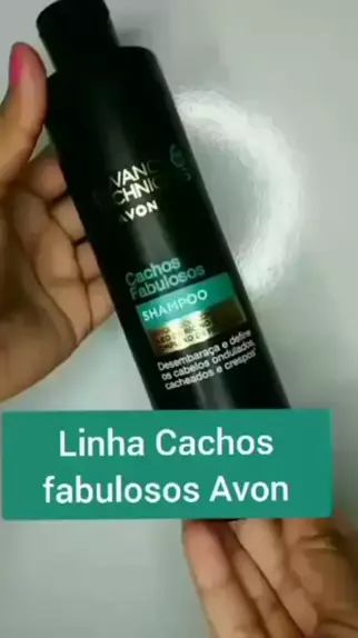 avon cabelos ondulados