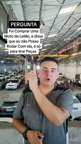 Comprar Uma Moto De Leil O Poss Vel Rodar Sem D Kwai