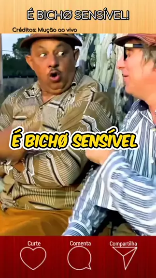 É bichø sensível Comédia humor comediafamili Kwai