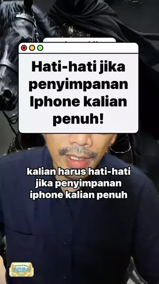 Hati Hati Jika Penyimpanan Iphone Kalian Penuh Edukasi Iphone