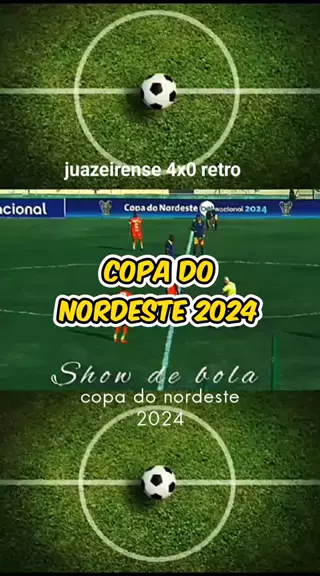 COPA DO NORDESTE, Saiu a TABELA