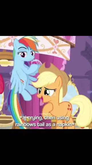 cara triste de rainbow dash