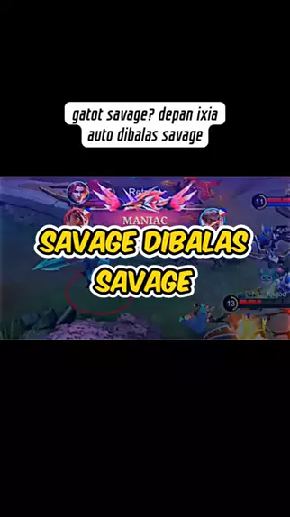 Savage Vs Savage Mabardisnack Logikagendeng Karyagame Mlbb