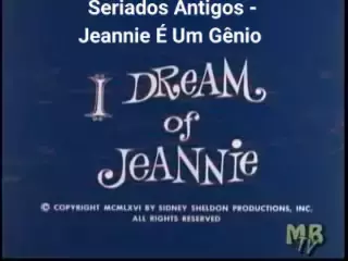 I Dream of Jeannie  I dream of jeannie, Amo series, Jeannie é um genio