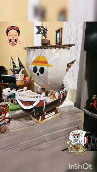 Barco One Piece de papercraft 