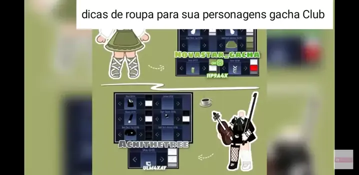 Gacha club aesthetic  Roupas, Roupas de personagens, Roupas mangá