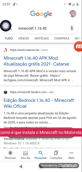 Edição Bedrock 1.16.40 - Minecraft Wiki