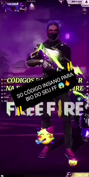 códigos pra bio de ff