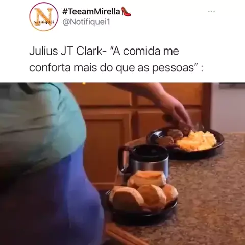 Julius JT descobre que está pesando 404 kg: estou assustado