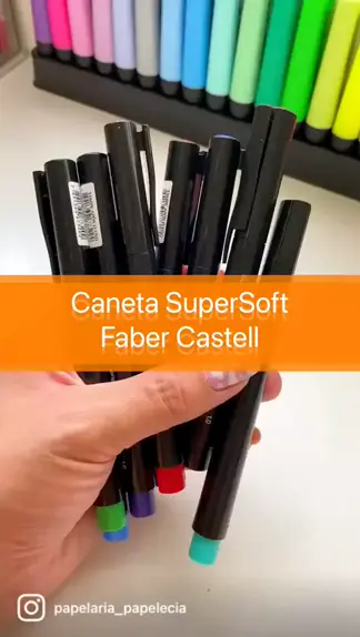 Caneta SuperSoft Pen 1.0 mm - FABER-CASTELL