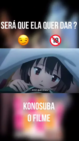 onde posso assistir konosuba filme dublado