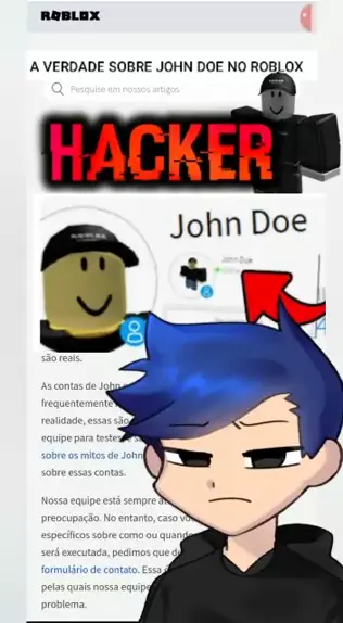 roblox hacker john doe