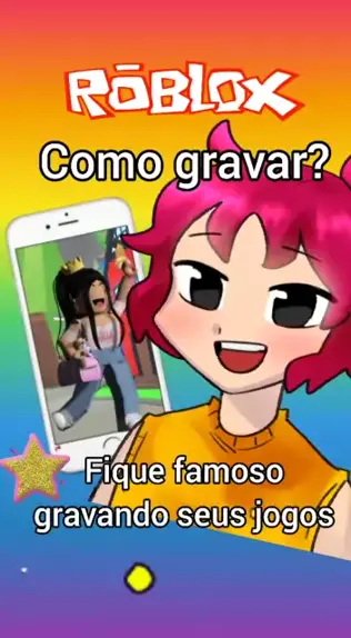 Confira como gravar Roblox com voz