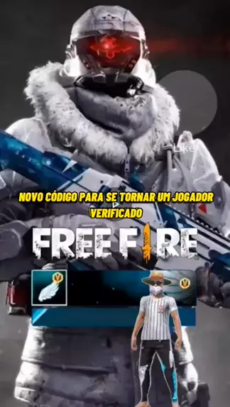 código de verificado no free fire