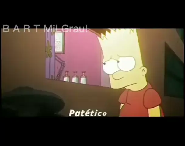 Bart Simpson ( video triste para status) 