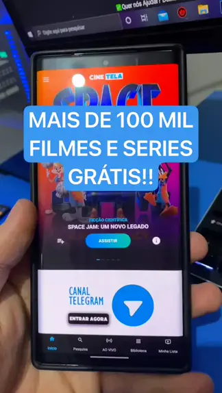 Telegram - Assista filmes e séries grátis!