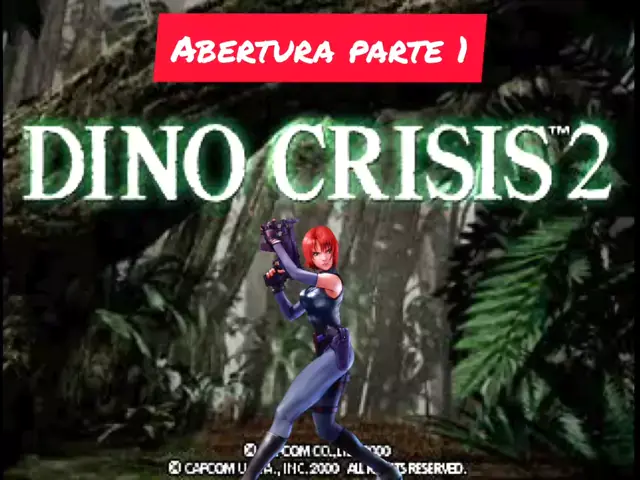 Dino Crisis 1 E 2 Playstation 1 Dublado