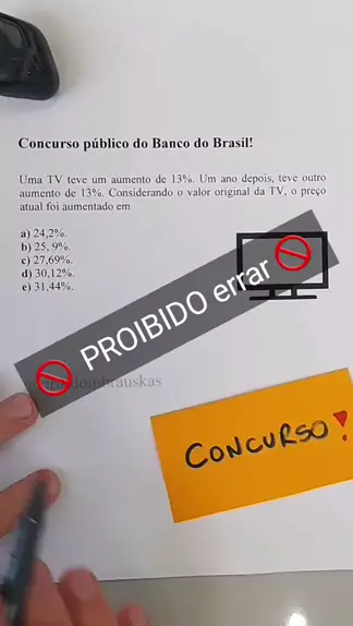 🔥 QUESTÃO DE CONCURSO PÚBLICO: 12 é quantos POR CENTO de 30? Você sabe  esse RACIOCÍNIO 