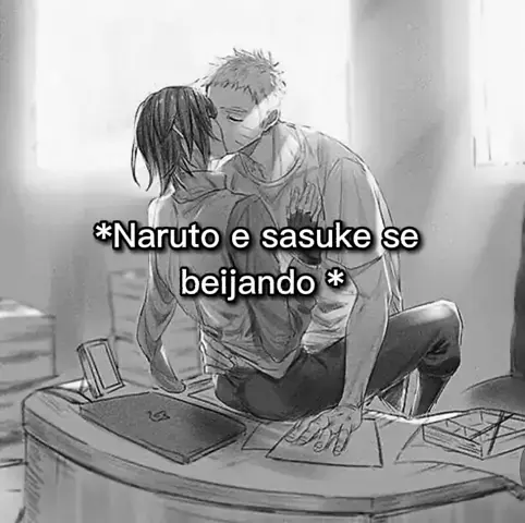 naruto beijando sasuke desenho｜Pesquisa do TikTok