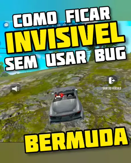 BUG LARA COMO FICA INVISÍVEL NO TREINAMENTO DO FREEFIRE #freefire #bug