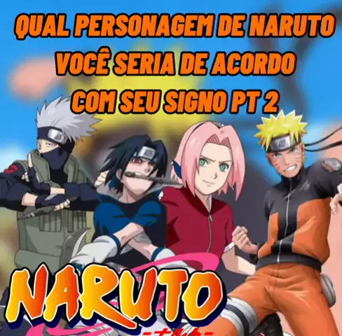 Qual personagem de Naruto você seria?