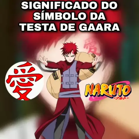 Naruto: ¿Qué SIGNIFICA el símbolo de GAARA en la frente? 