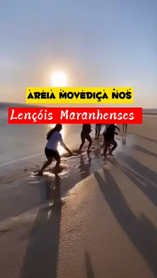 Areia Movediça - Trekking Lençóis Maranhenses 