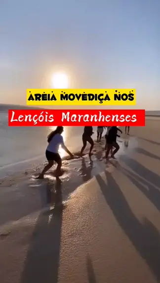 areia movediça lençois maranhenses